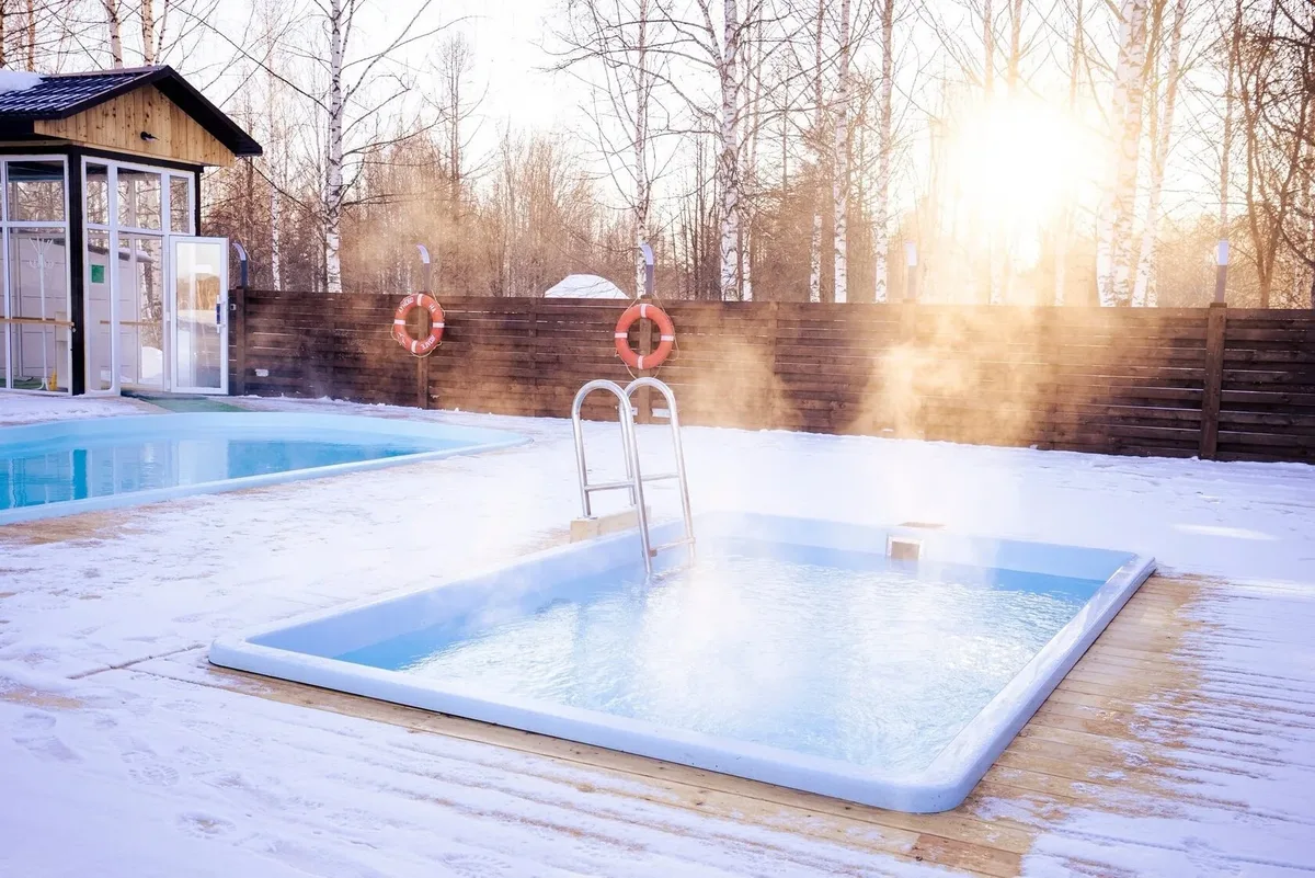 Композитный бассейн Laguna 4 — установка в Бугульме